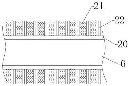 Pile brush automatic cleaning device