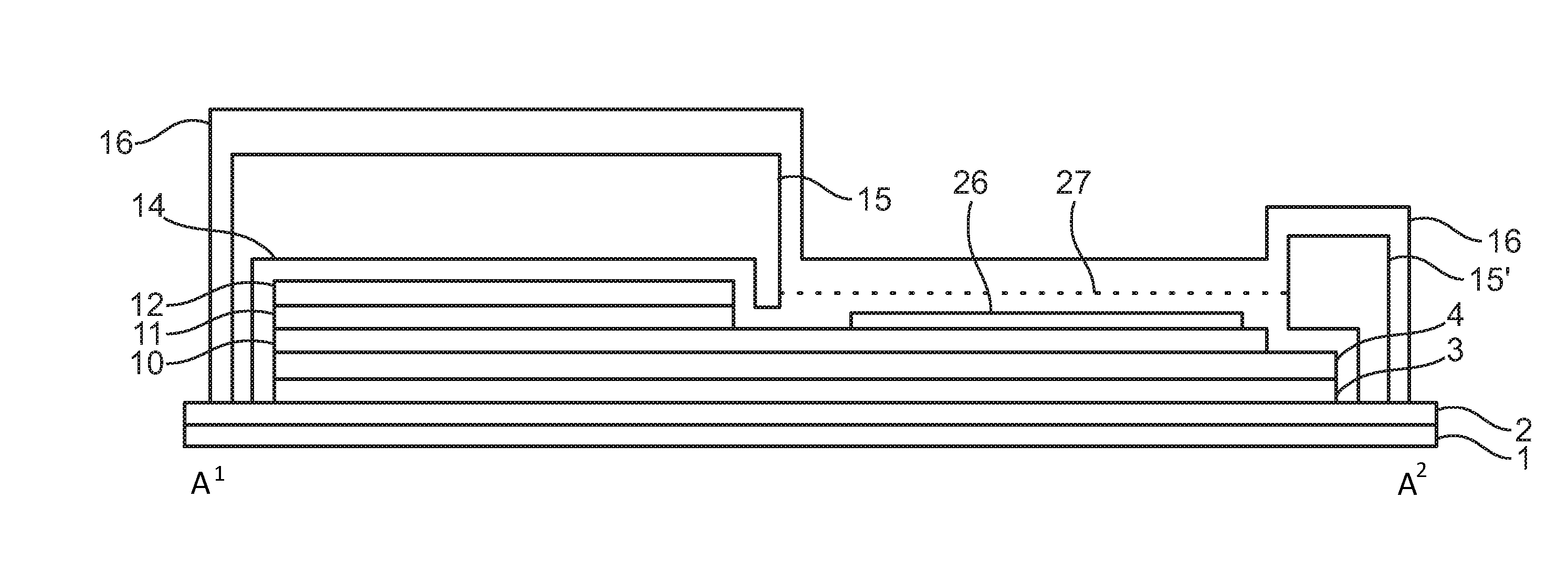 Encapsulated semiconductor device and encapsulation method