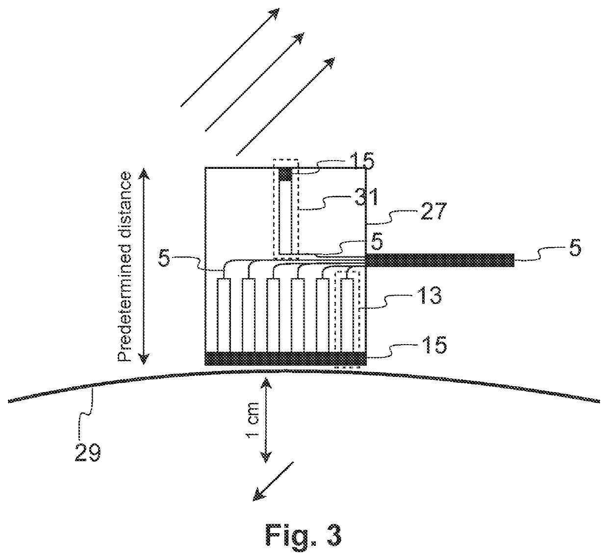 System of quantum sensors for magnetoencephalography