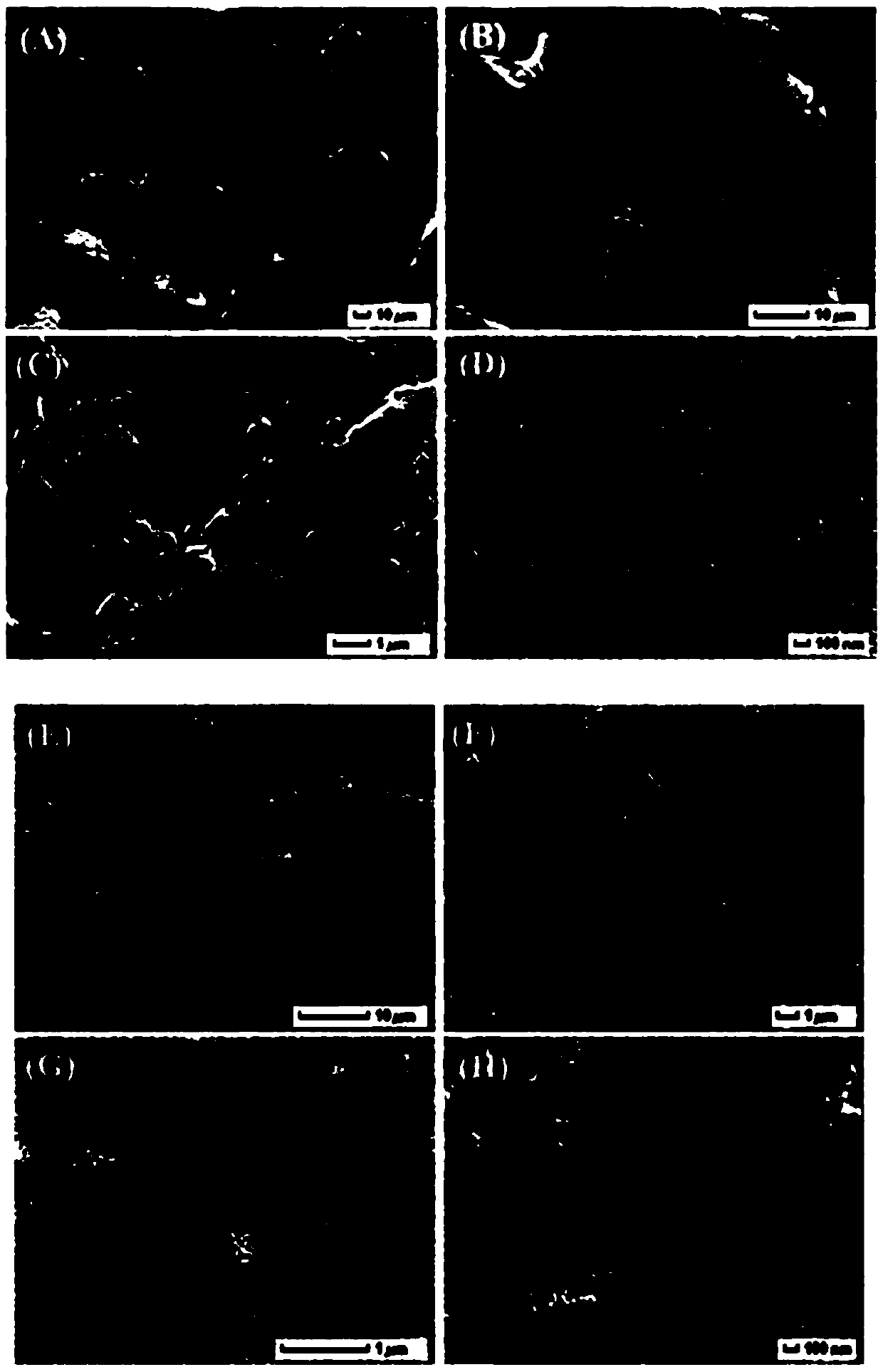 Method for preparing high-density boric acid site adsorbent based on supramolecular interface assembly strategy