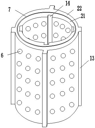 A monitoring device for underground water level and deep displacement in the same hole