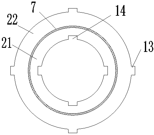 A monitoring device for underground water level and deep displacement in the same hole