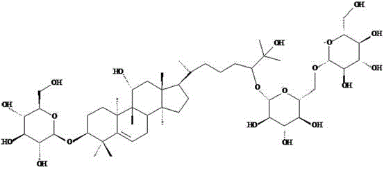 Assistant hypoglycemic momordica grosvenori preparation and preparation method thereof