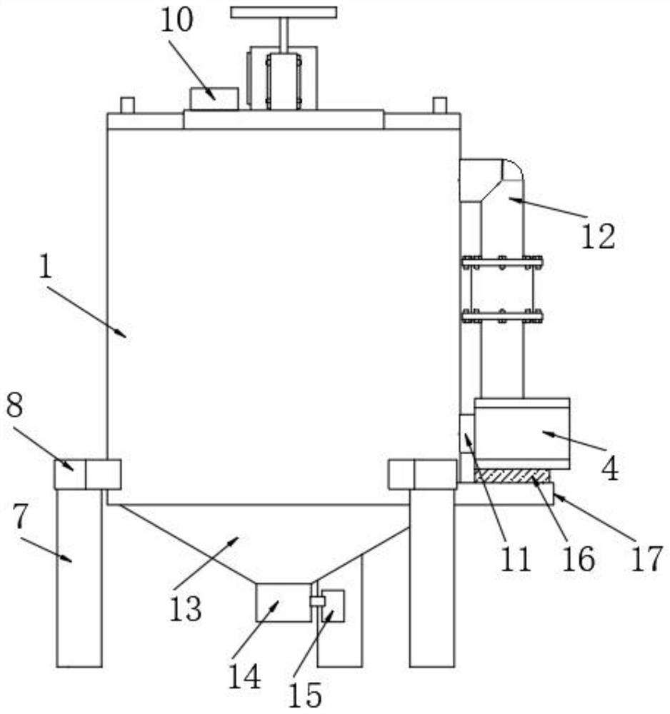 Suspended electrode electrochemical oxidation water treatment device