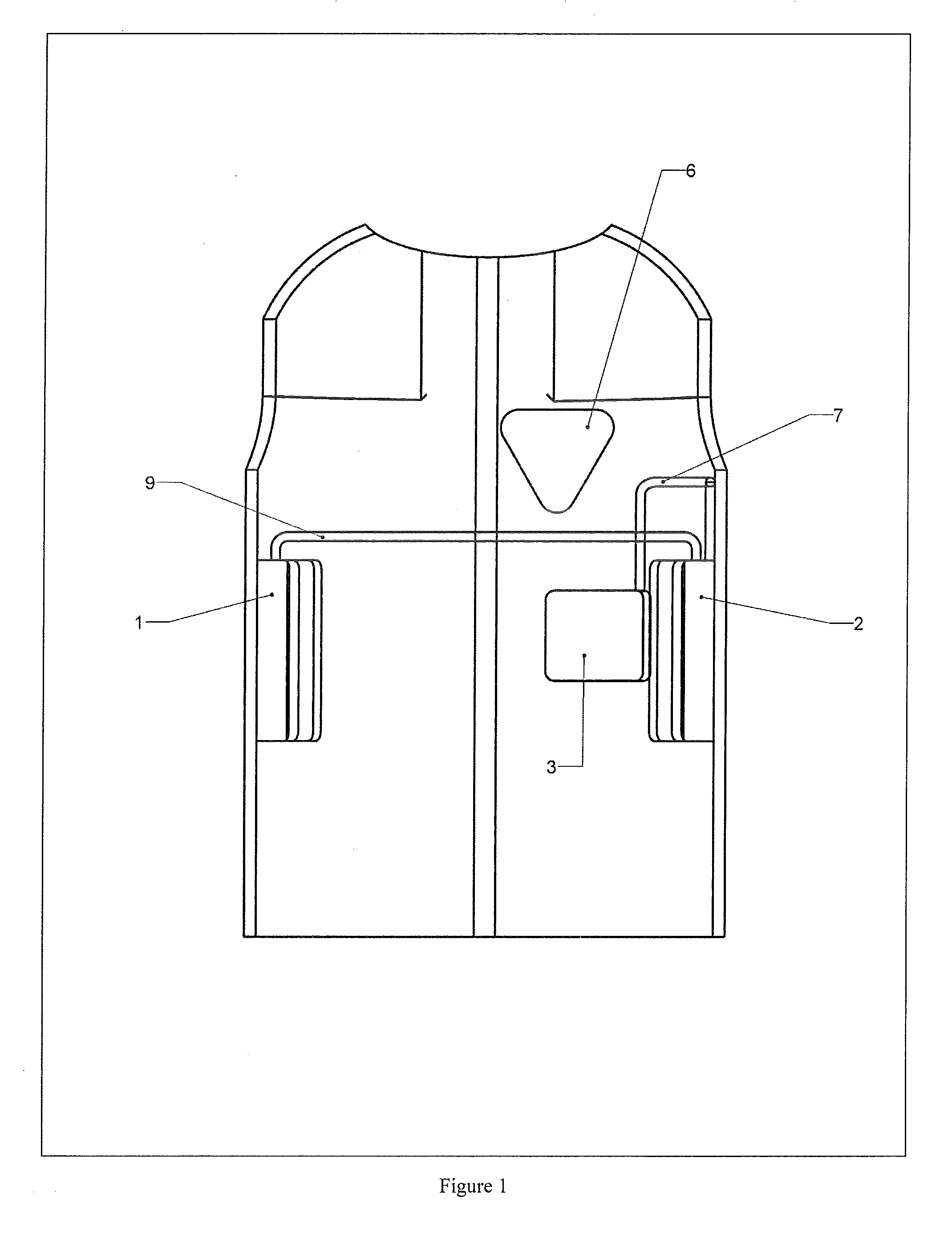 Method and system for a wearable defibrillator