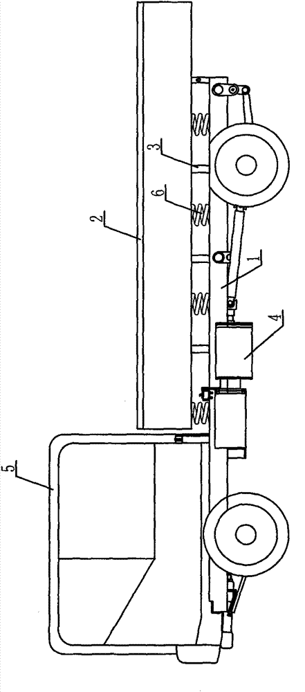 Carrier vehicle capable of preventing carriage transition shake