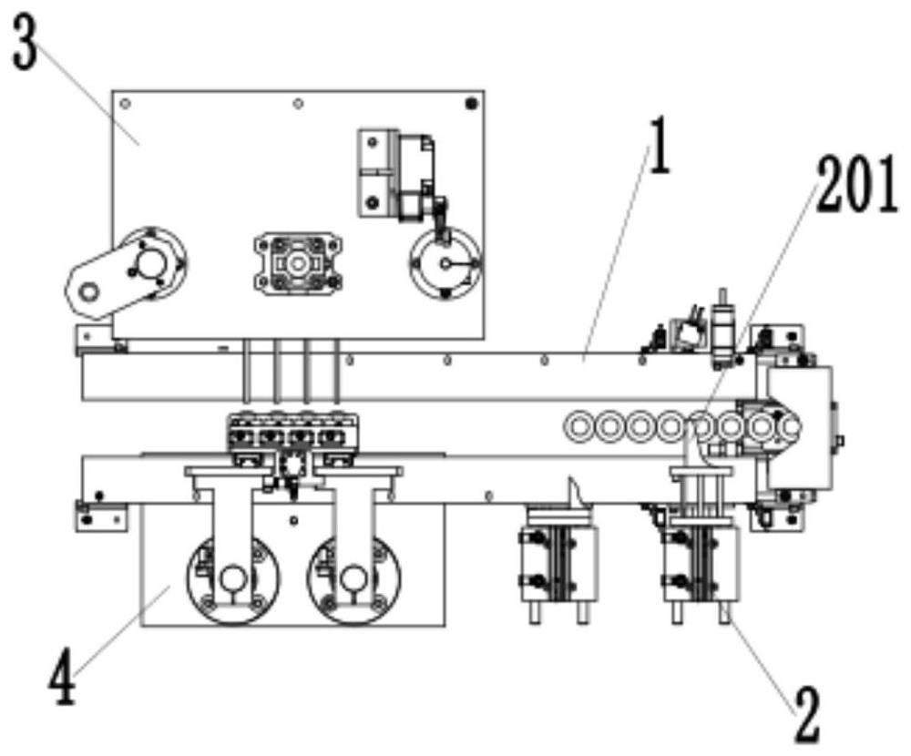 A multi-station parts height automatic detection device