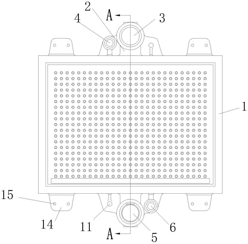 Rubber-tube-free small filter box