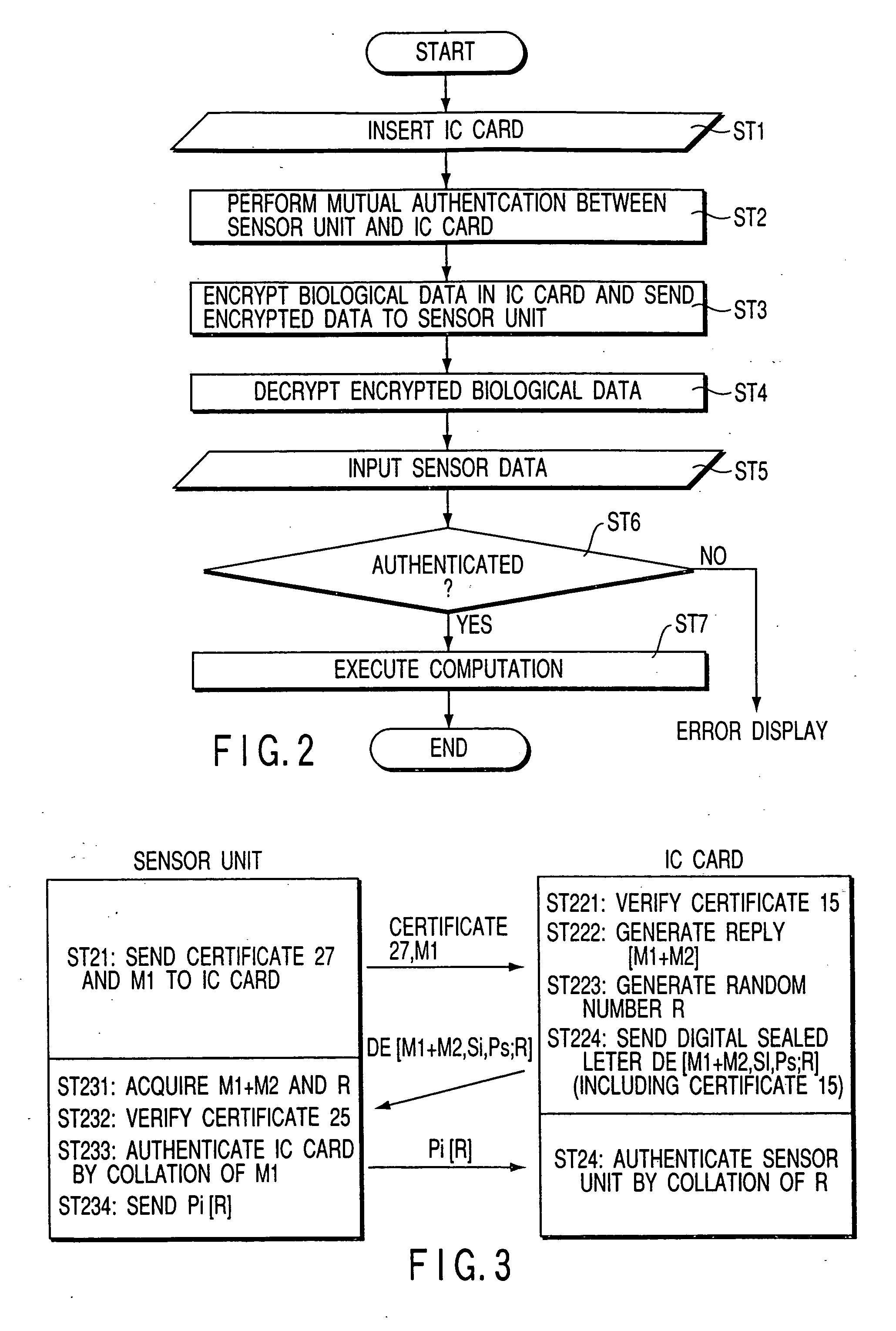 Personal authentication system and portable unit and storage medium used therefor