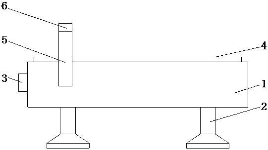 A textile cloth cutting device