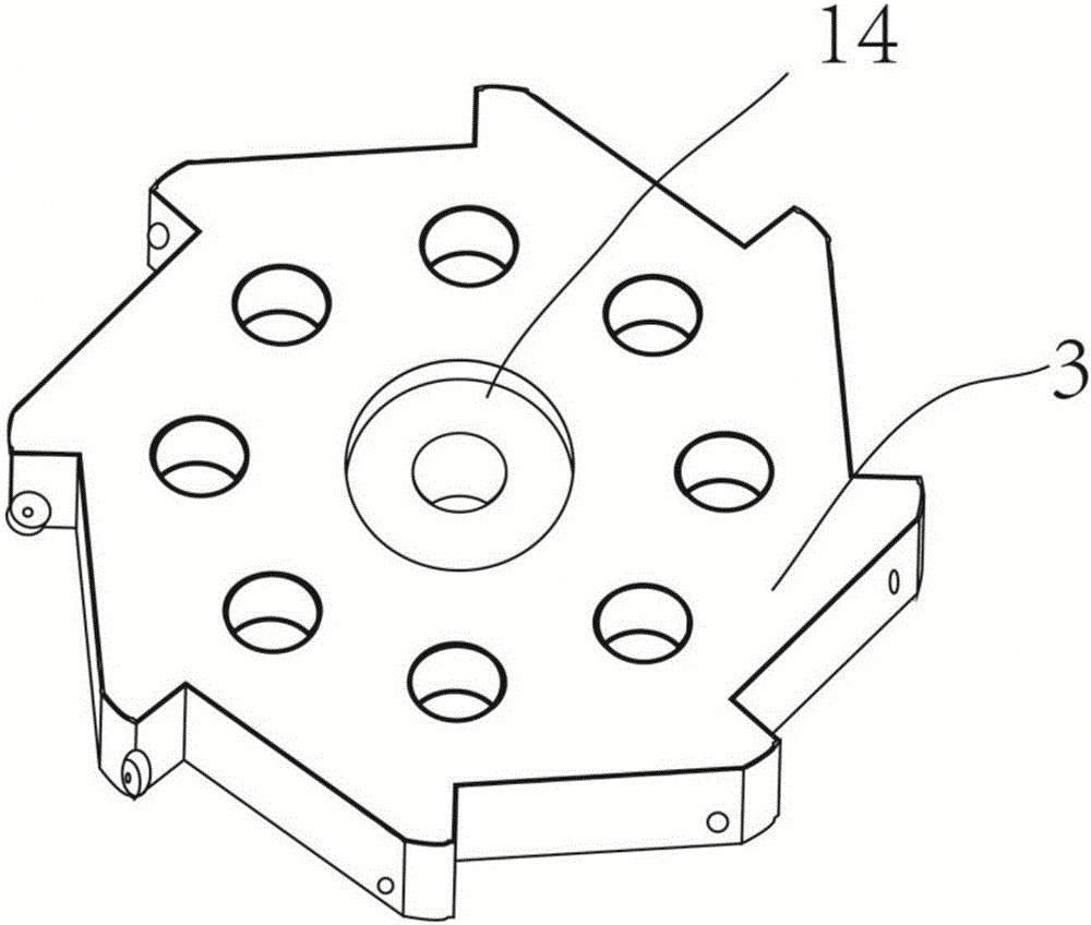 Plain milling tool for rounded corners