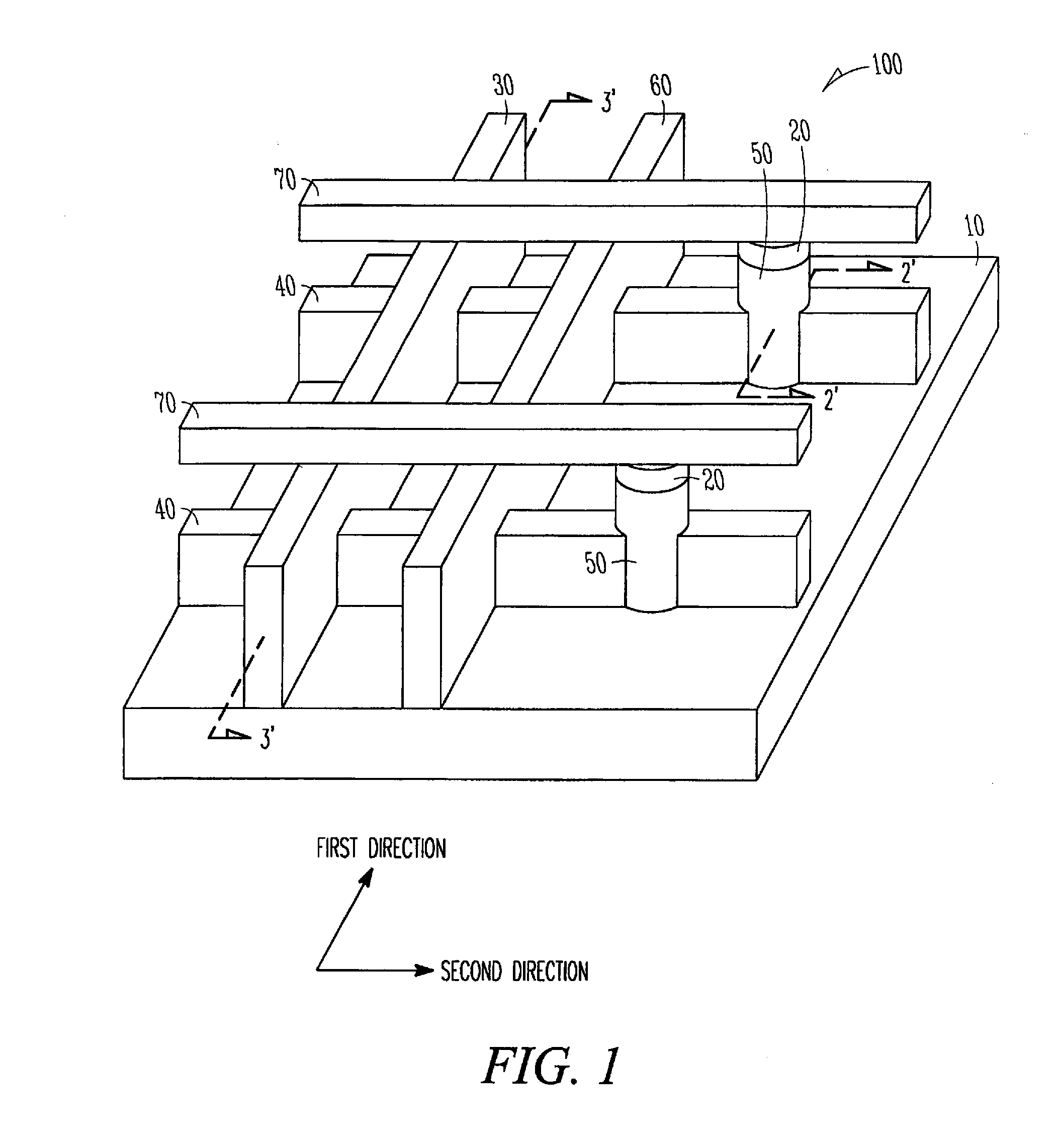 Apparatus of memory array using finfets