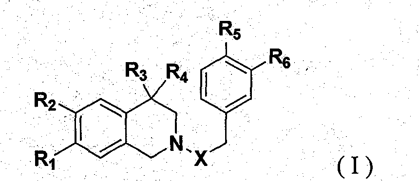 1,2,3,4-Tetrahydroisoquinoline derivatives and their synthesis method and use