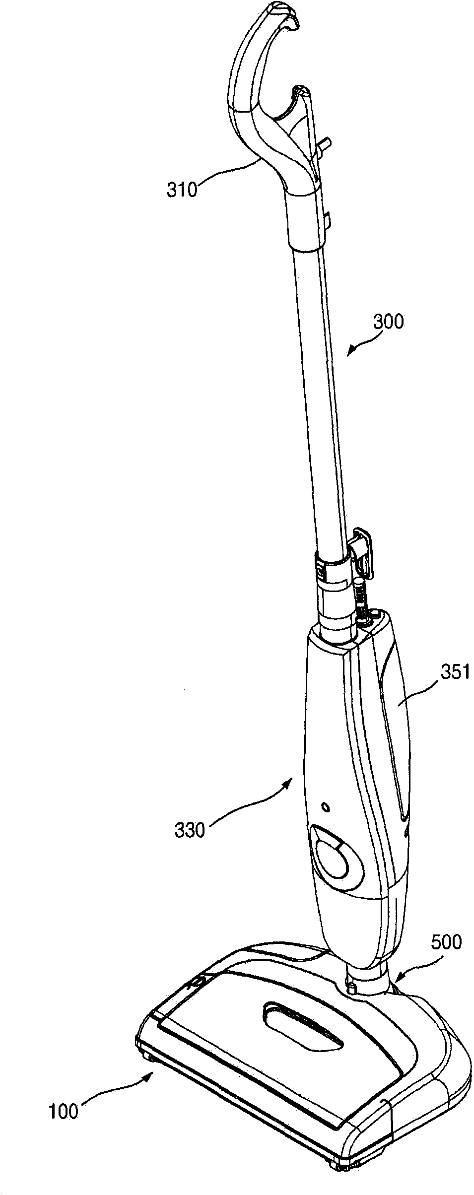 Rotary brush for floor cleaner and base assembly of floor cleaner using the rotary brush