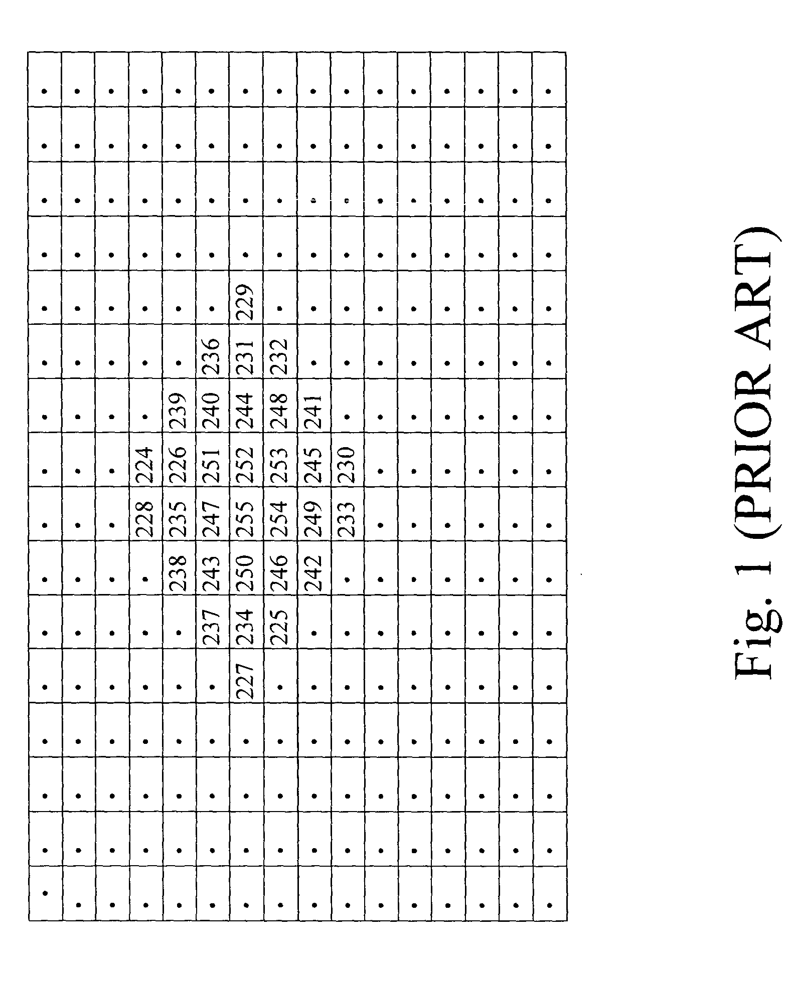 Method of nonlinear calibration of halftone screen
