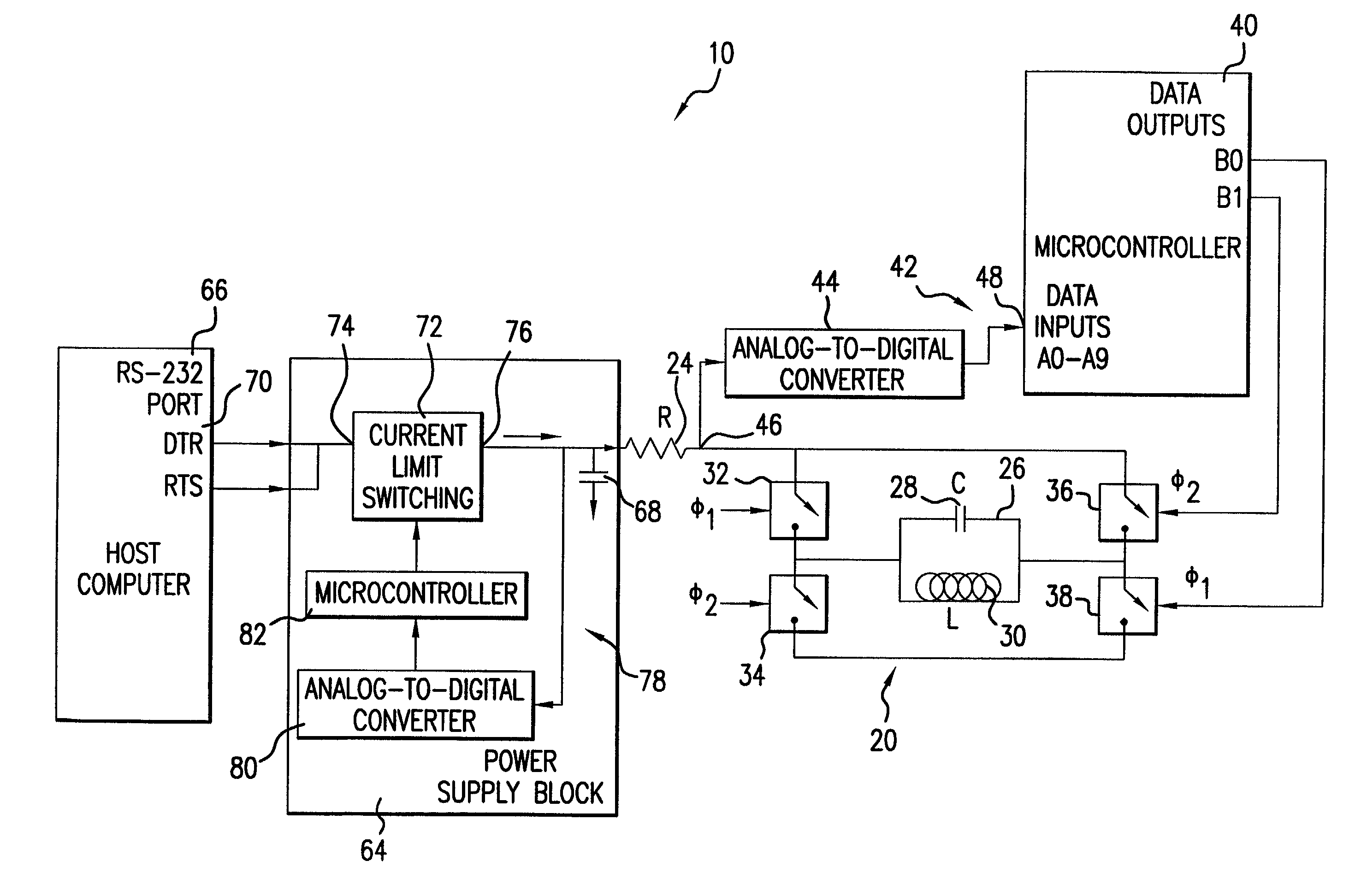 Transmitter system for wireless communication with implanted devices
