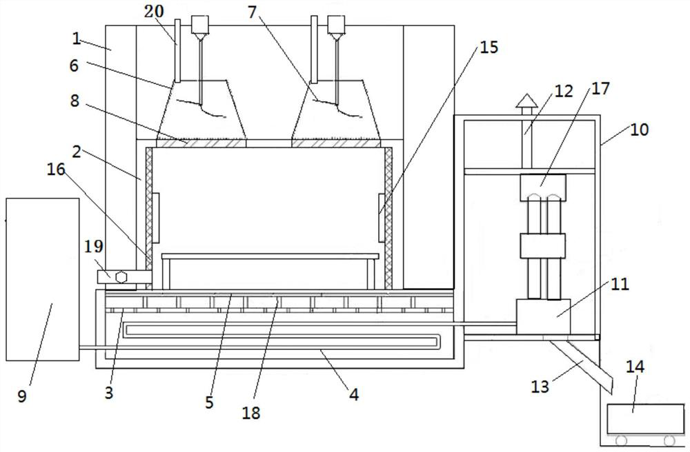 Food processing and drying device