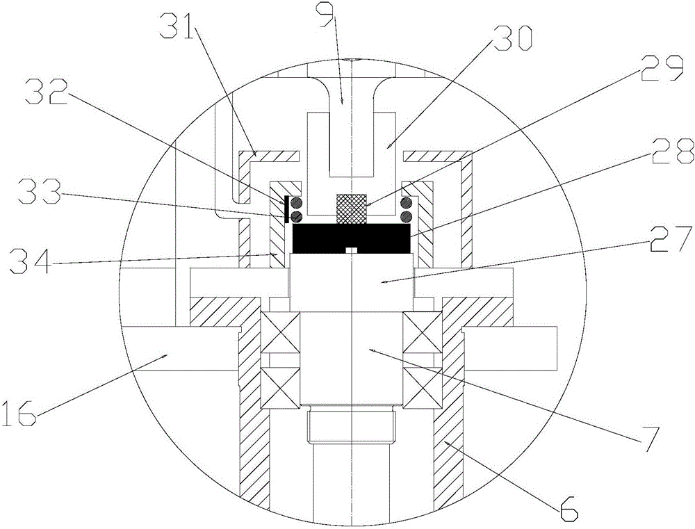 Friction-wear testing machine capable of realizing variable gravity orientation and testing method