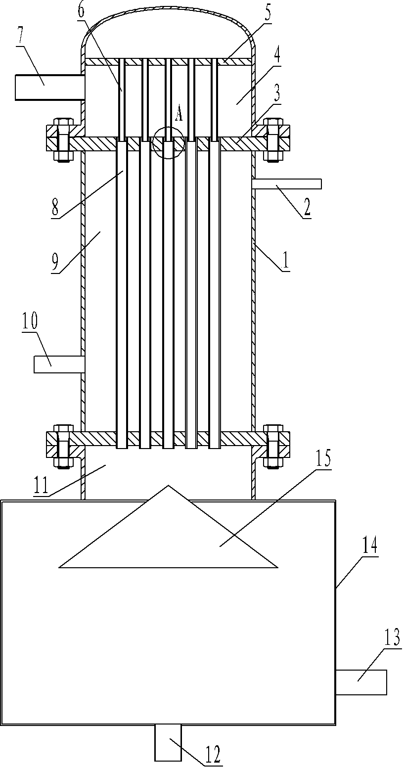 Device for dynamically preparing ice slurry