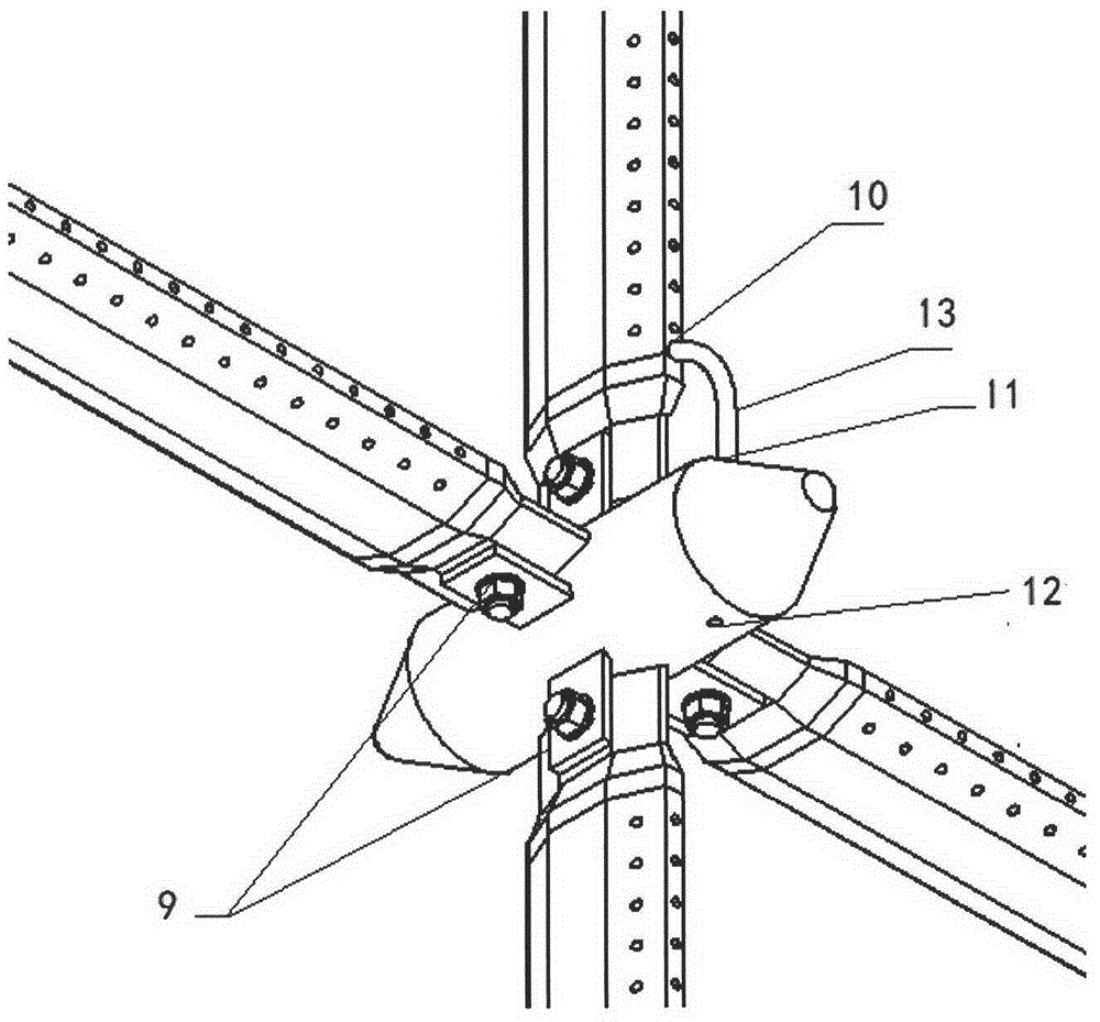 Water spray cooling device for high-altitude simulated test bench