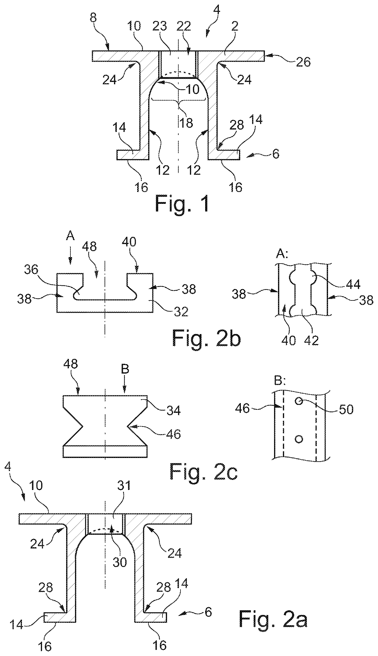 Rail Systems for Fixing Fittings in a Cabin of a Vehicle