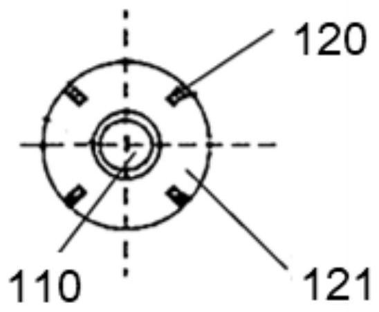 Anti-leakage support structure of uv light source for air sterilizer