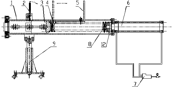 A force balance adjustment device for thrust bearings of hydroelectric generators