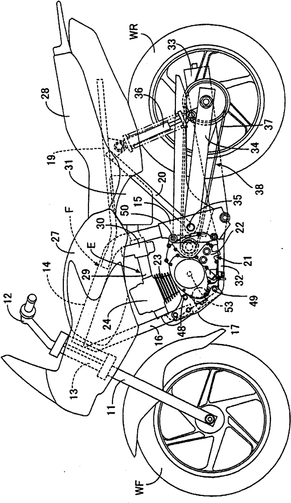 Internal combustion engine for small-sized vehicle