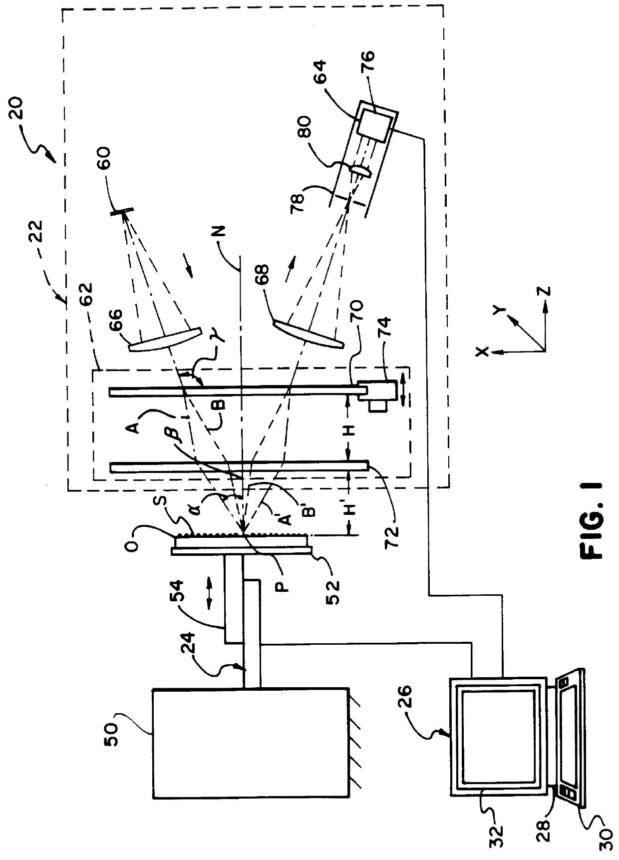 Geometrically-desensitized interferometer incorporating an optical assembly with high stray-beam management capability