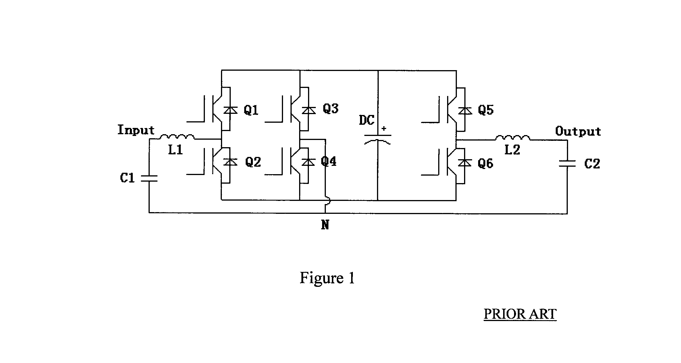 Control Method During Zero-Crossing Operation Of Bridge Arms In UPS