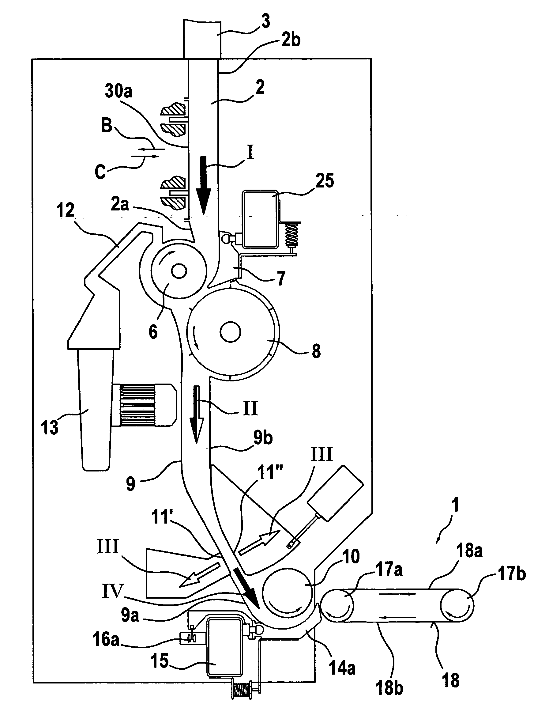 Device on a spinning preparation machine, for example a tuft feeder, having a feed device
