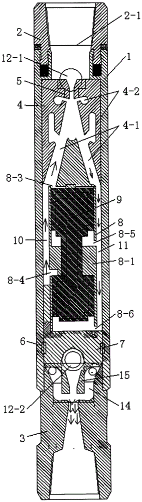 A high frequency drilling hammer