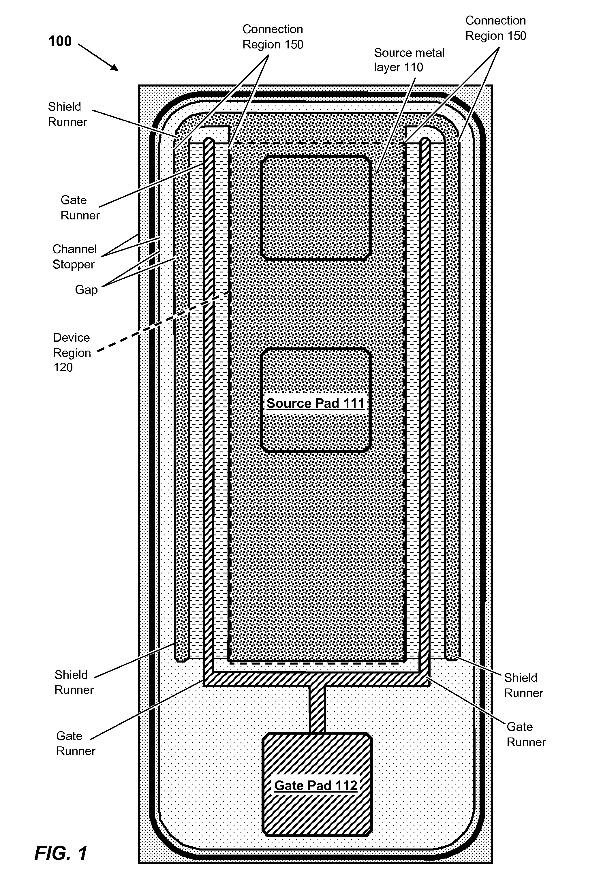 Trench-Based Power Semiconductor Devices with Increased Breakdown Voltage Characteristics