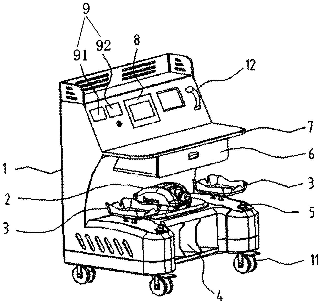 Intelligent blood sampling equipment