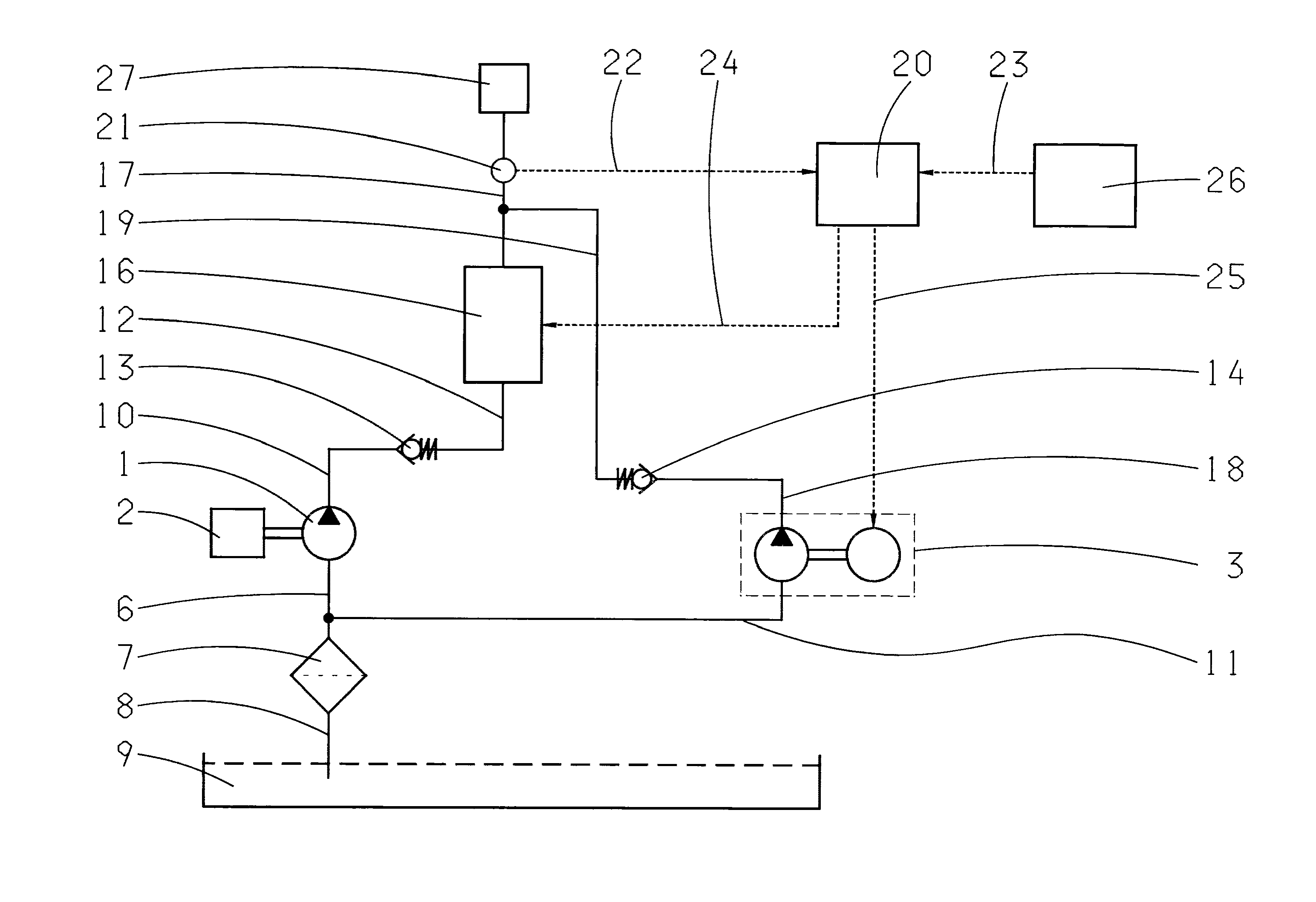 Method of operating an auxiliary electric pump