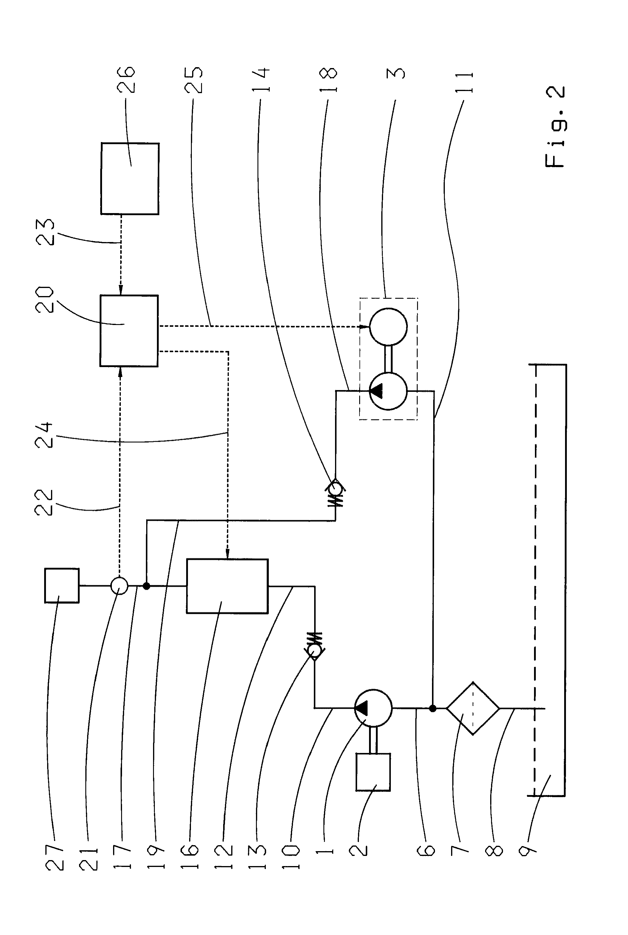 Method of operating an auxiliary electric pump
