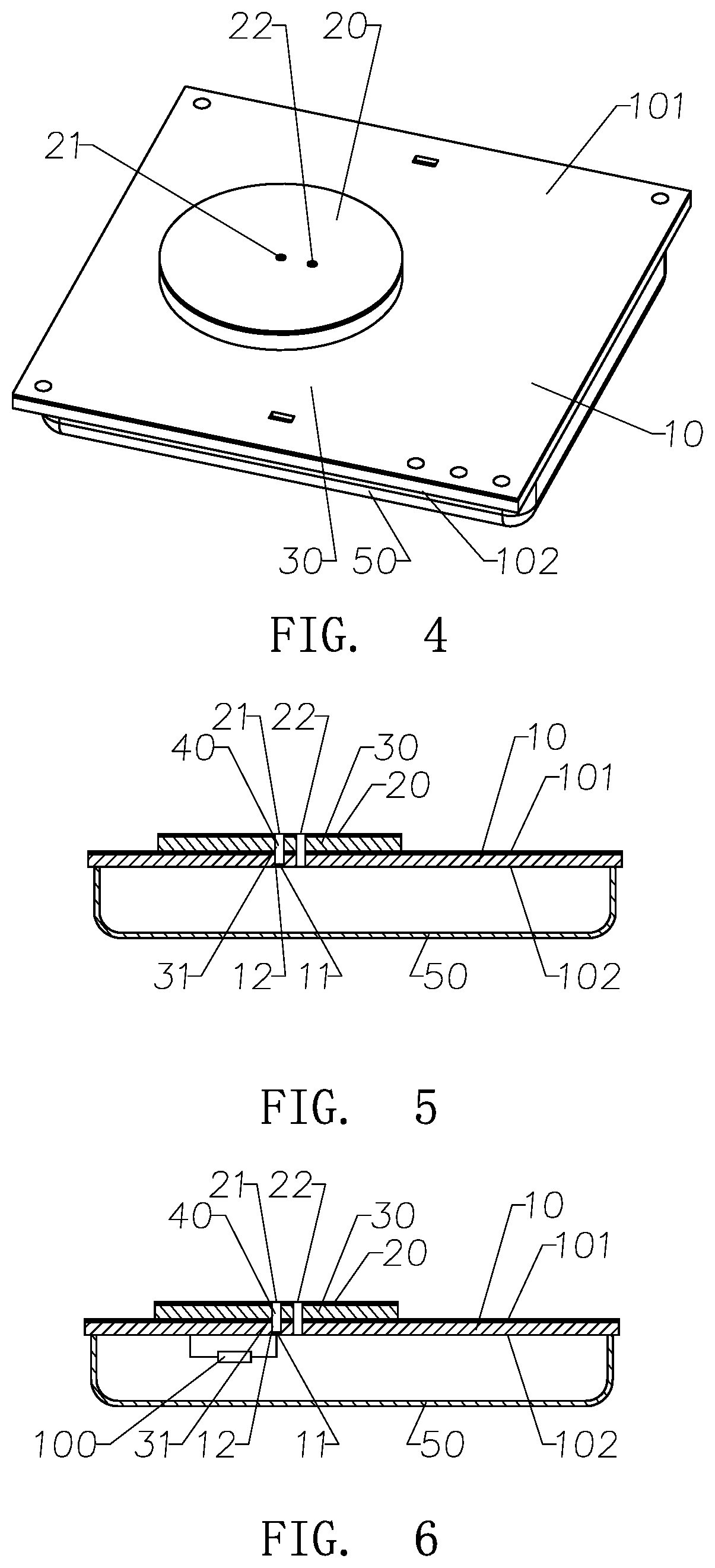 Antenna with Anti-Interference Arrangement and Its Manufacturing Method