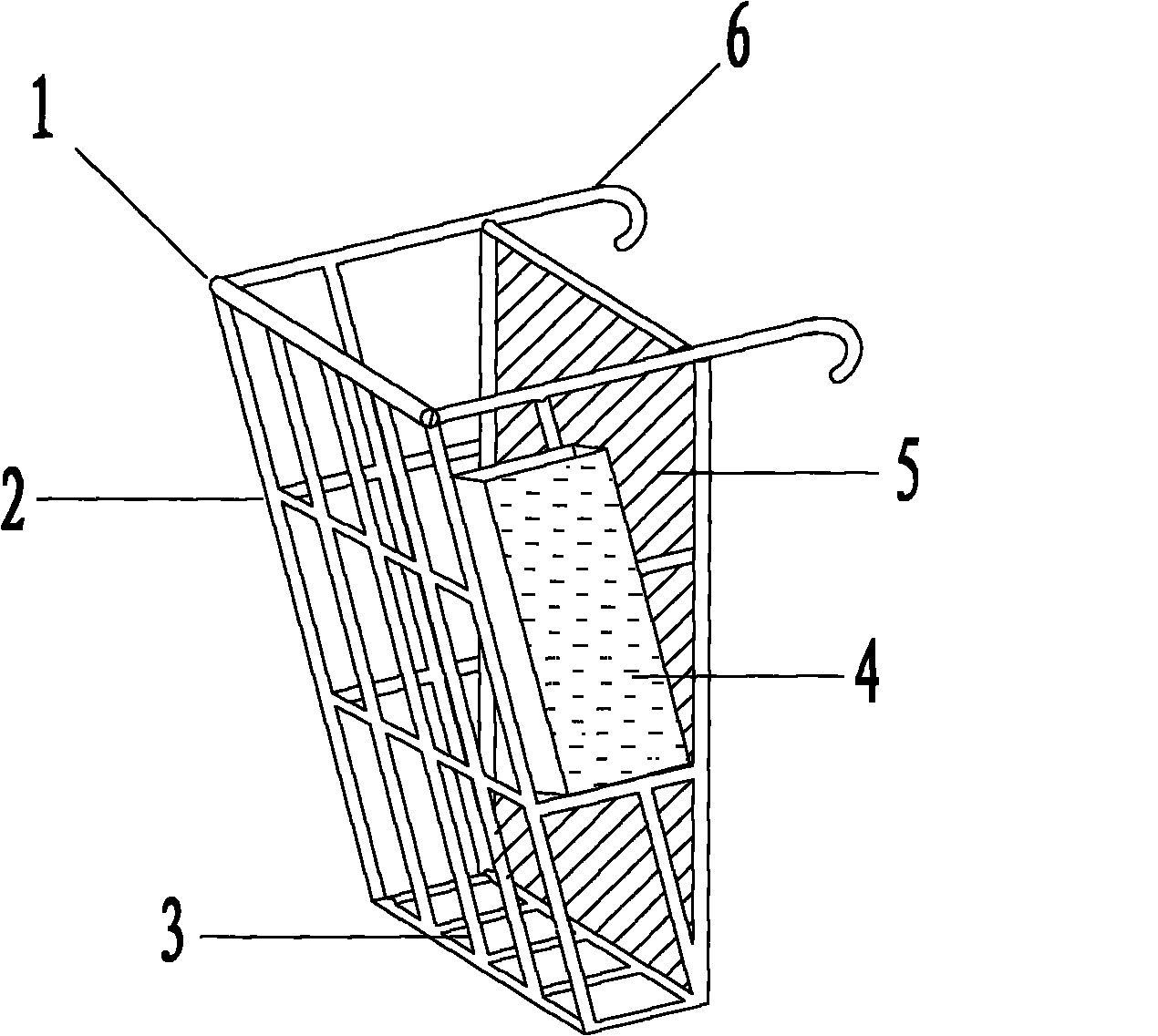 Holder for packaging bags