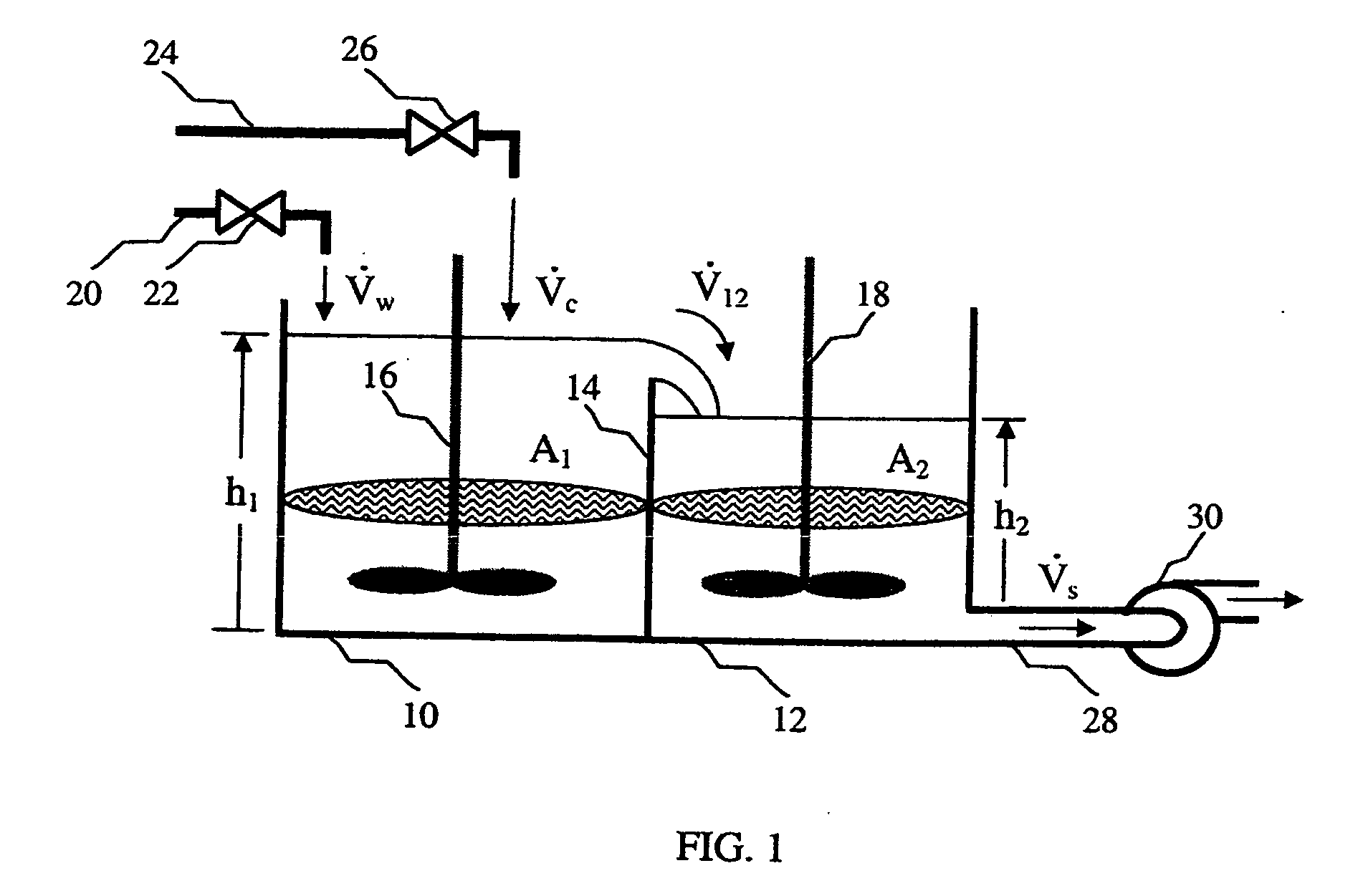 Systems for determining a volumetric ratio of a material to the total materials in a mixing vessel