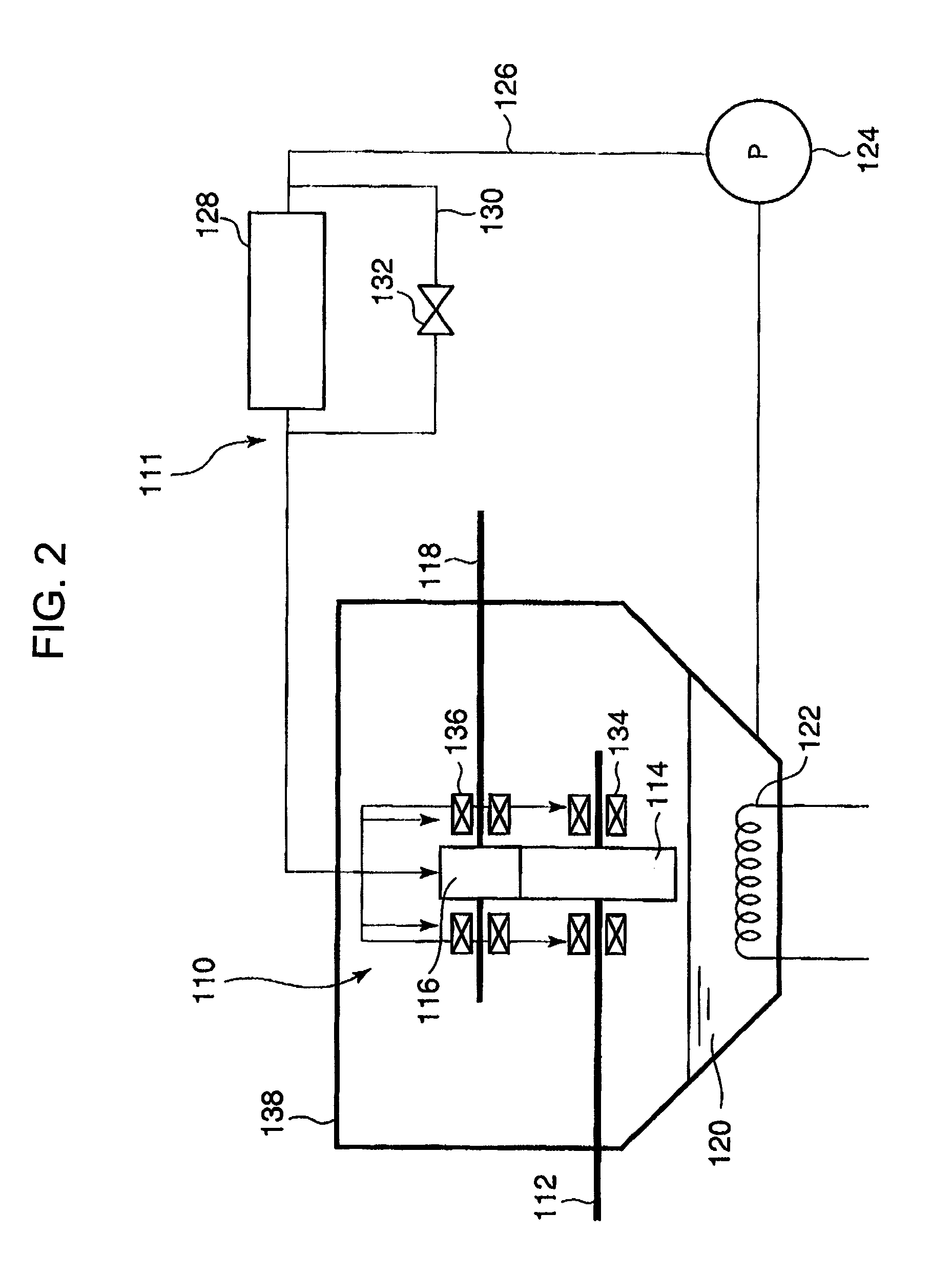 Lubricating device and method for gearbox