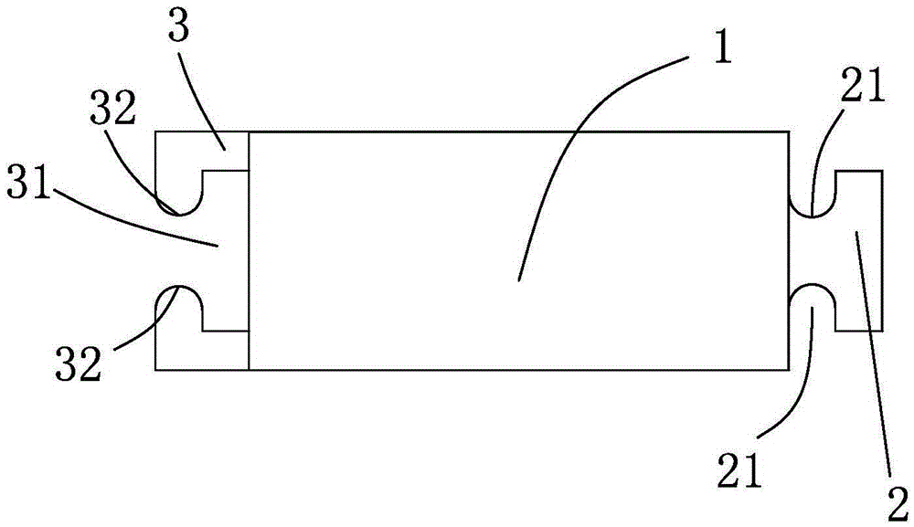 Construction method of connected slope protection brick slope protection