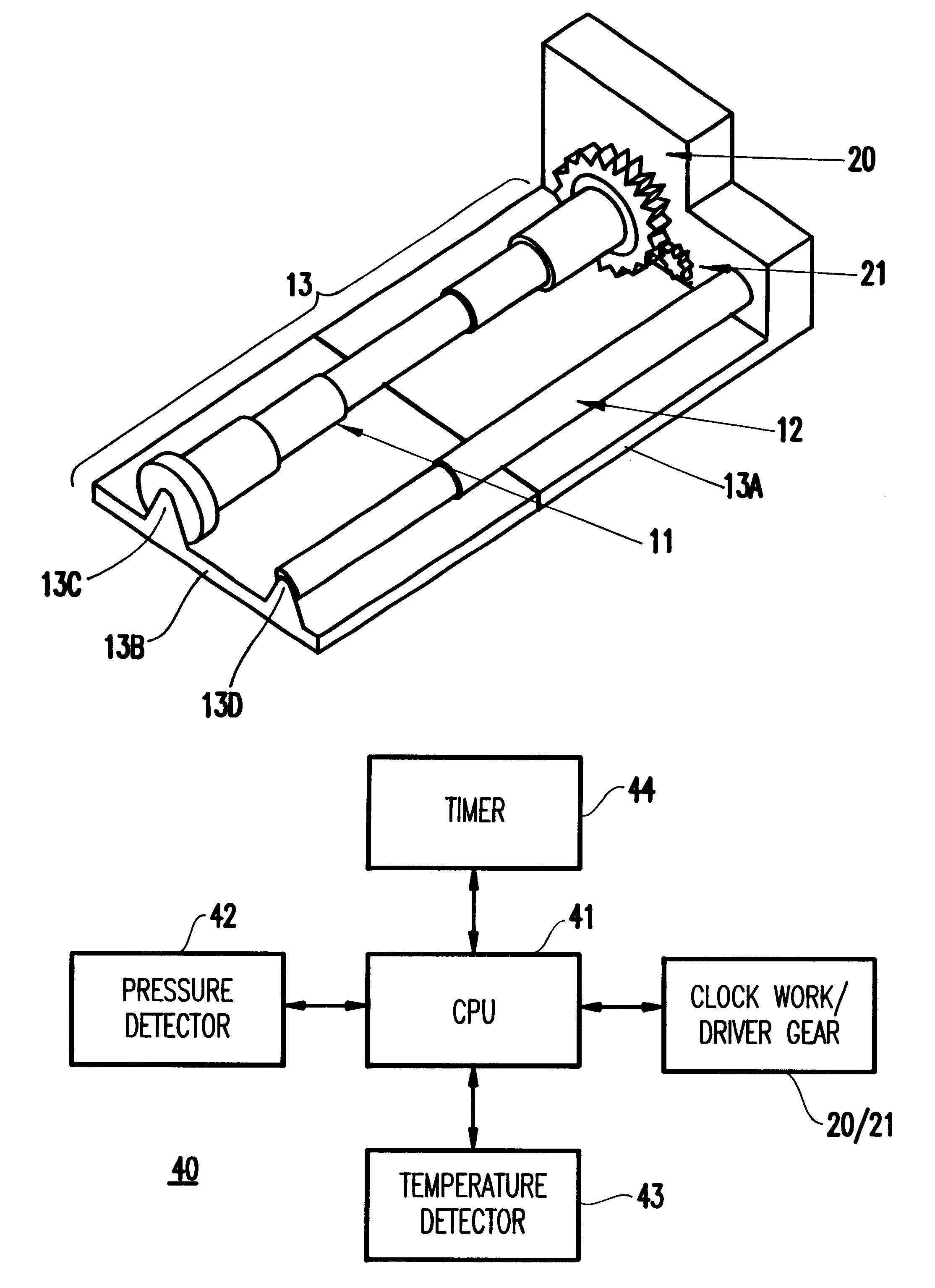 Apparatus for storing containers of mixtures for preventing separation or crystallization thereof