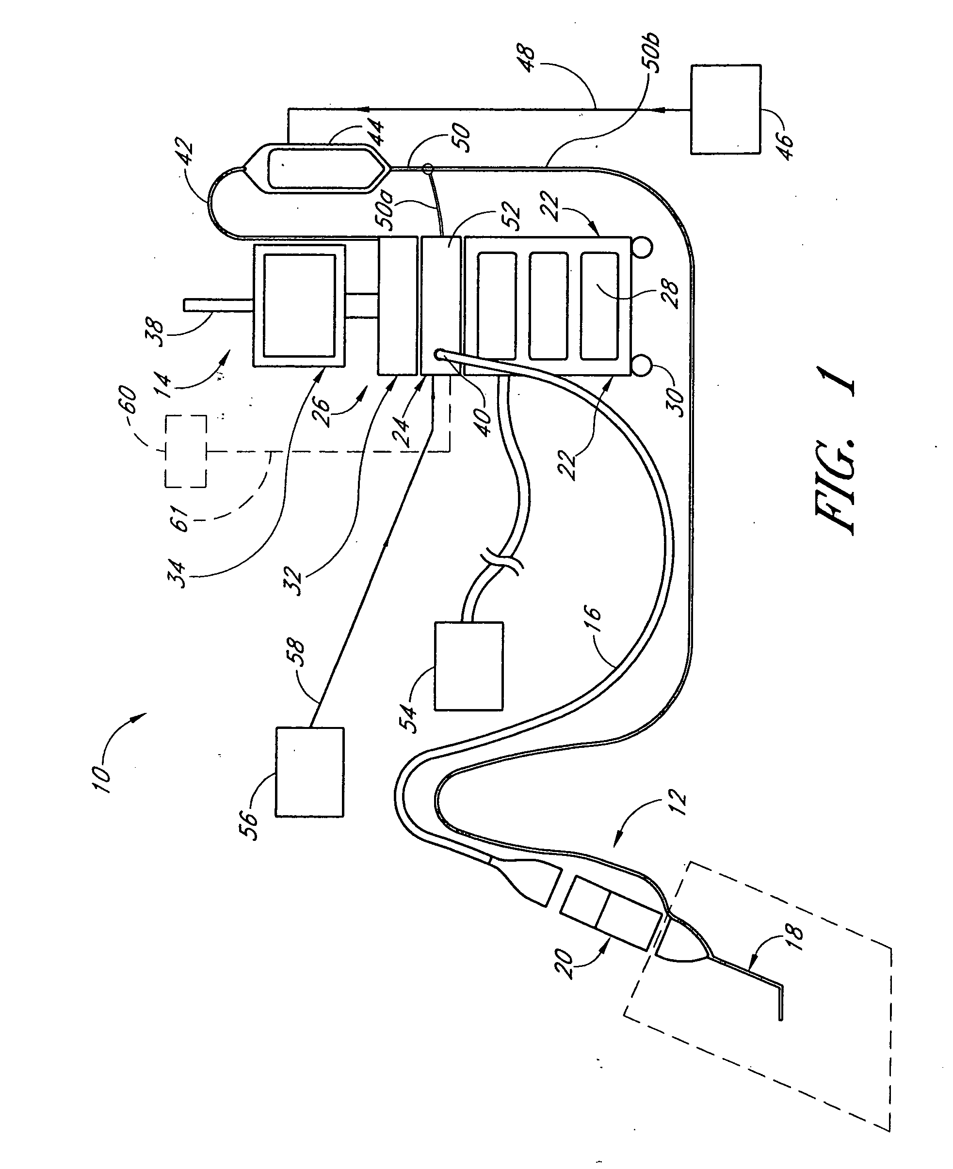 Surgical file system with fluid system
