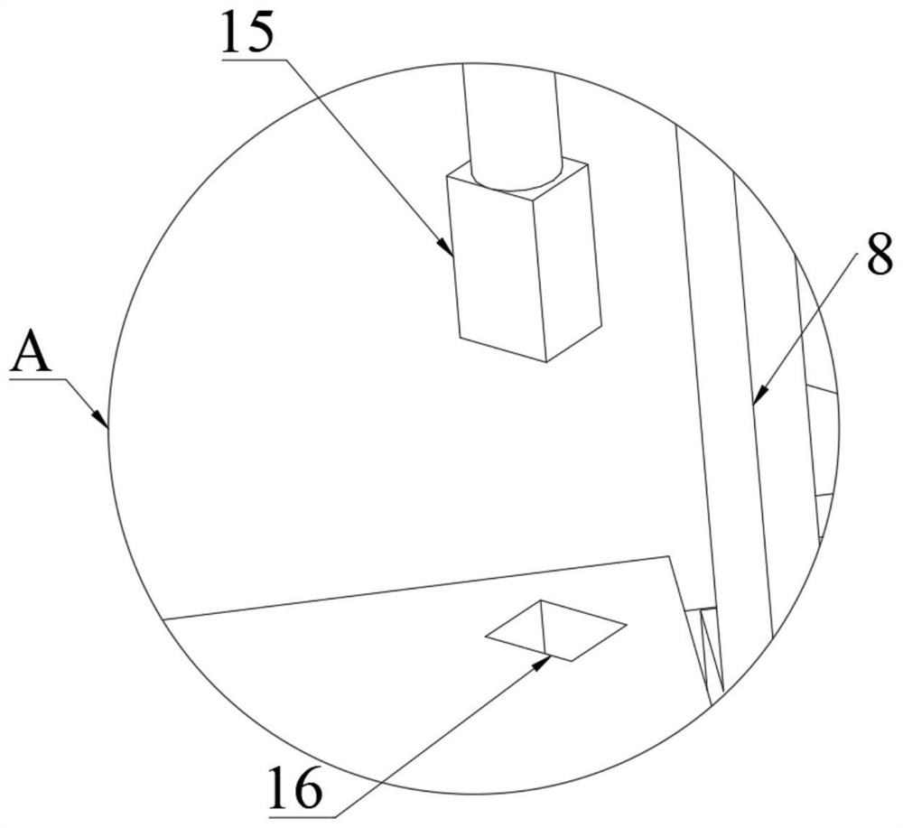 Corner cutting mechanism for refrigerator door sealing strip