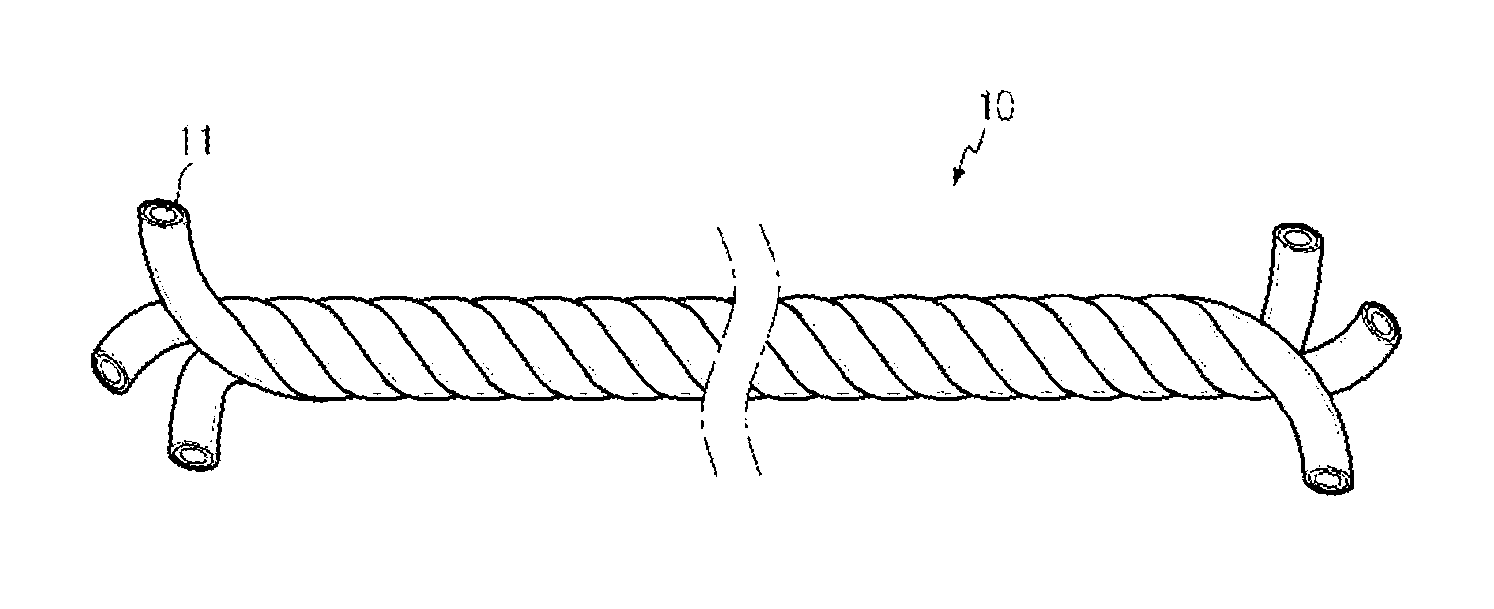 Anode for cable-type secondary battery and cable-type secondary battery comprising the same