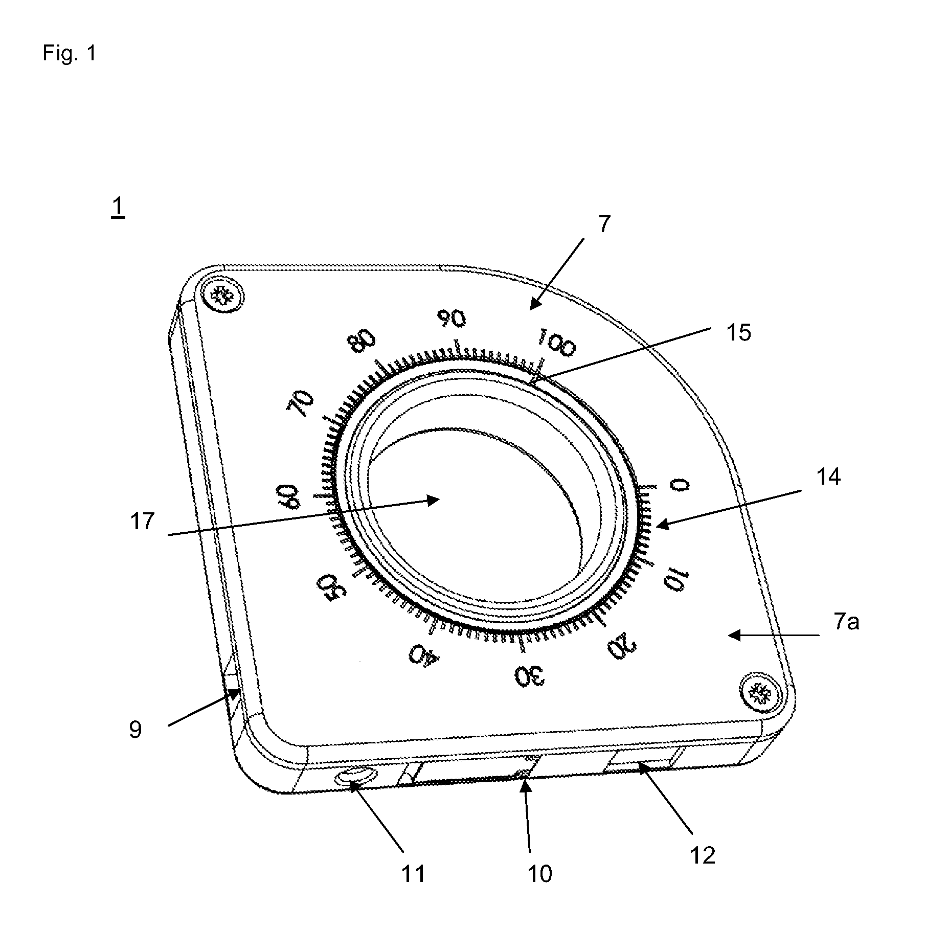 Device and system for assembling chain components to a chain containing radiation sources