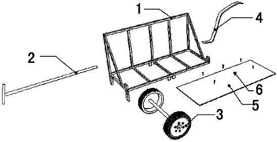 Portable safety cart