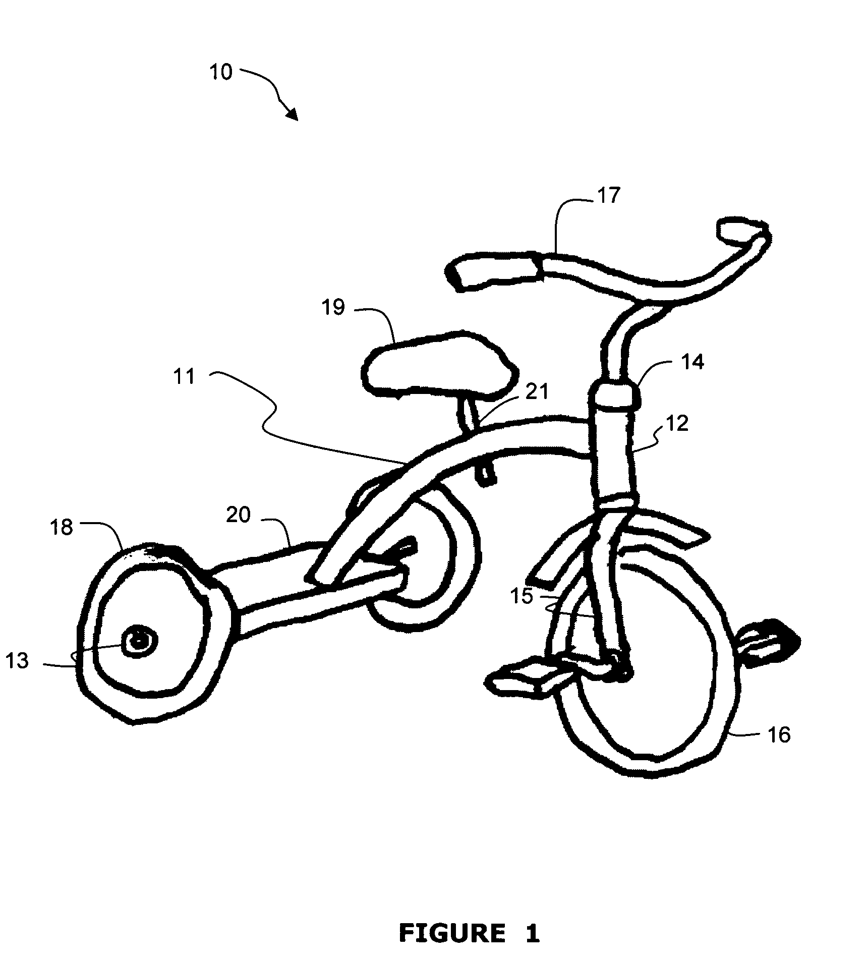 Riding apparatus for disabled persons and kit for making same