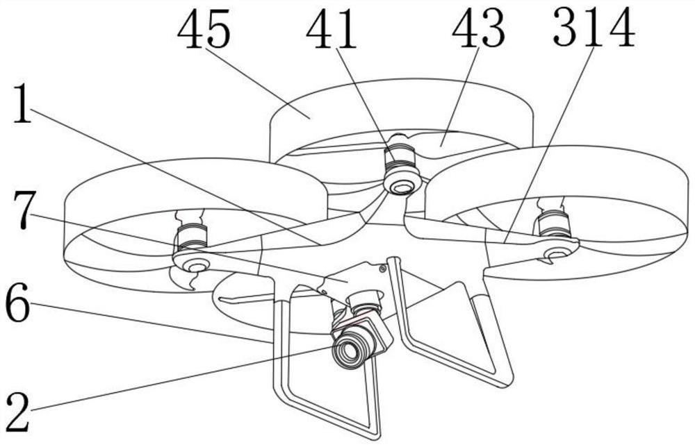 UAV body temperature measurement device and method for smart city