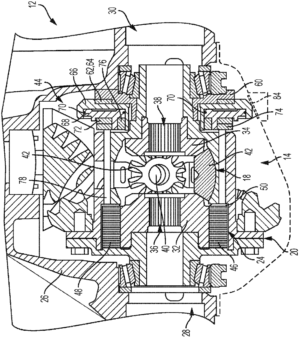 Hydraulic control unit with differential connection - Eureka | Patsnap